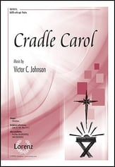 Cradle Carol SATB choral sheet music cover